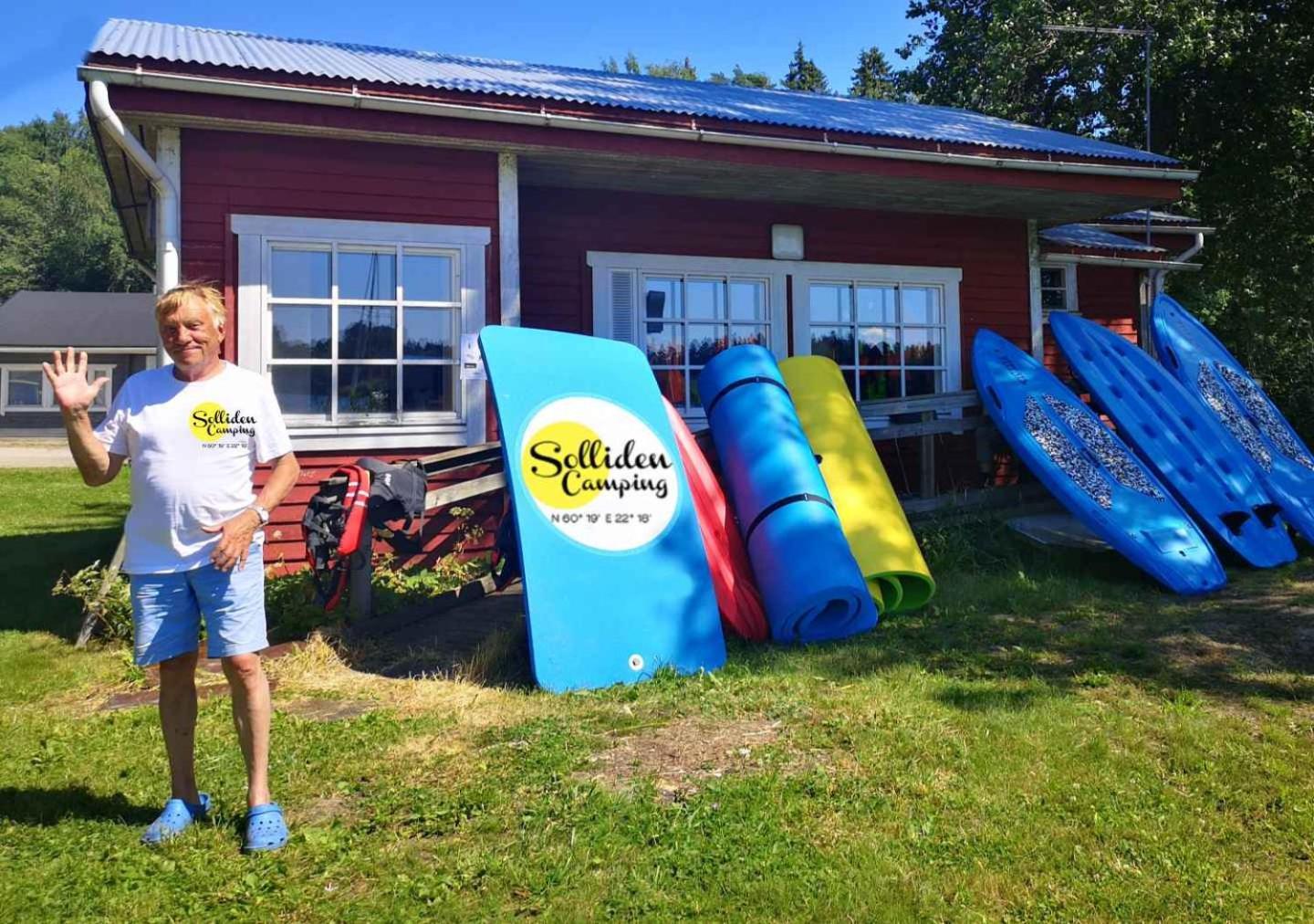 Solliden Camping 帕伽斯 外观 照片